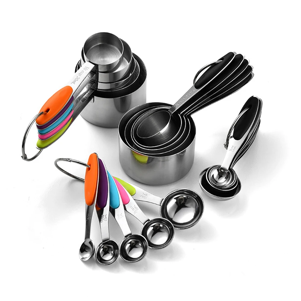 Camping Cooking Pan Set - 5/10 sztuk zestaw kubków i łyżek