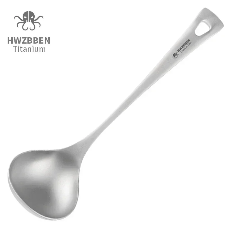 Camping Cooking Unit - HWZBBEN Outdoor tytanowe łyżki do zupy