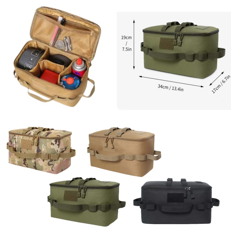 Camping Cooking Bag - Outdoor Pouch Camping Storage Bag Organizer