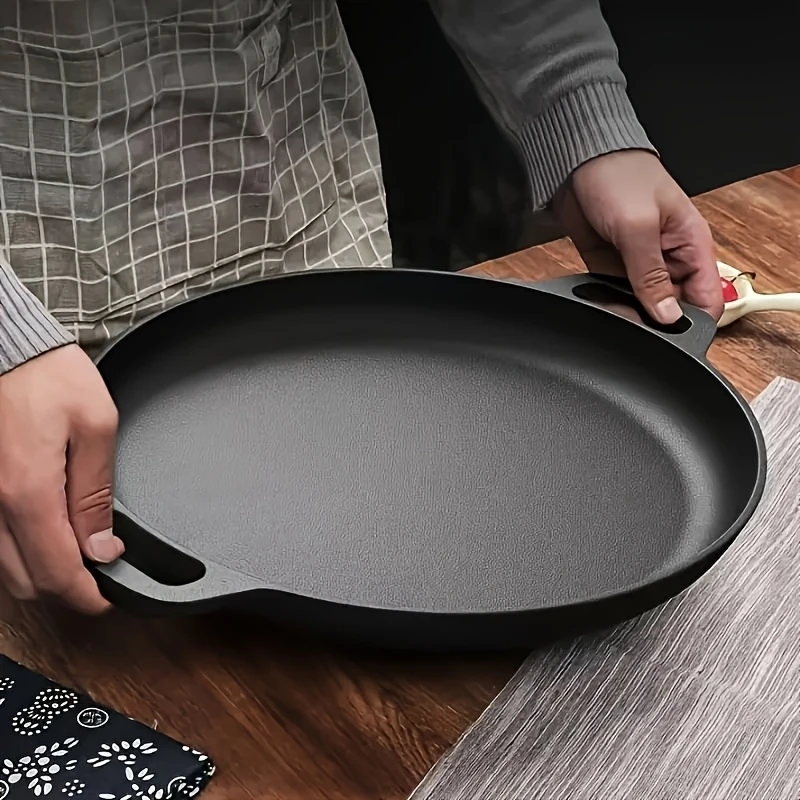 Skillet Cast Iron Camp - Patelnia żeliwna, wstępnie przyprzona, o średnicy
