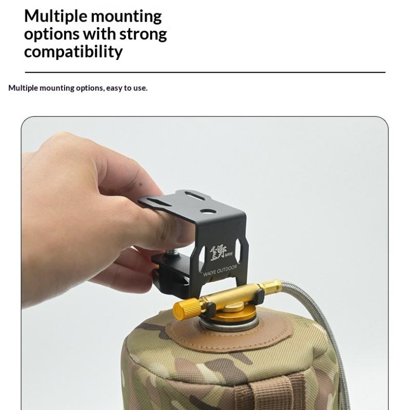 Camping Cooking Multi Tool - Hak do zawieszenia butli gazowej na