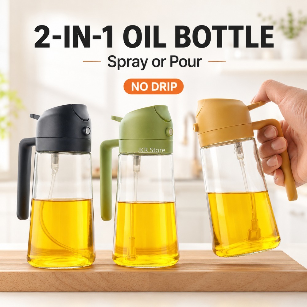 Camping Cooking Oil Bottle - Butelka z rozpylaczem do oleju 2
