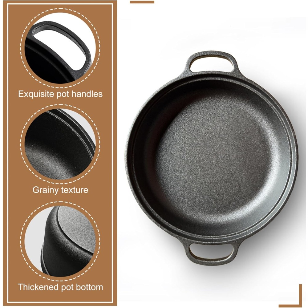 1 SZT. Patelnia żeliwna z uchw – Skillet Cast Iron Camp recenzja i cena