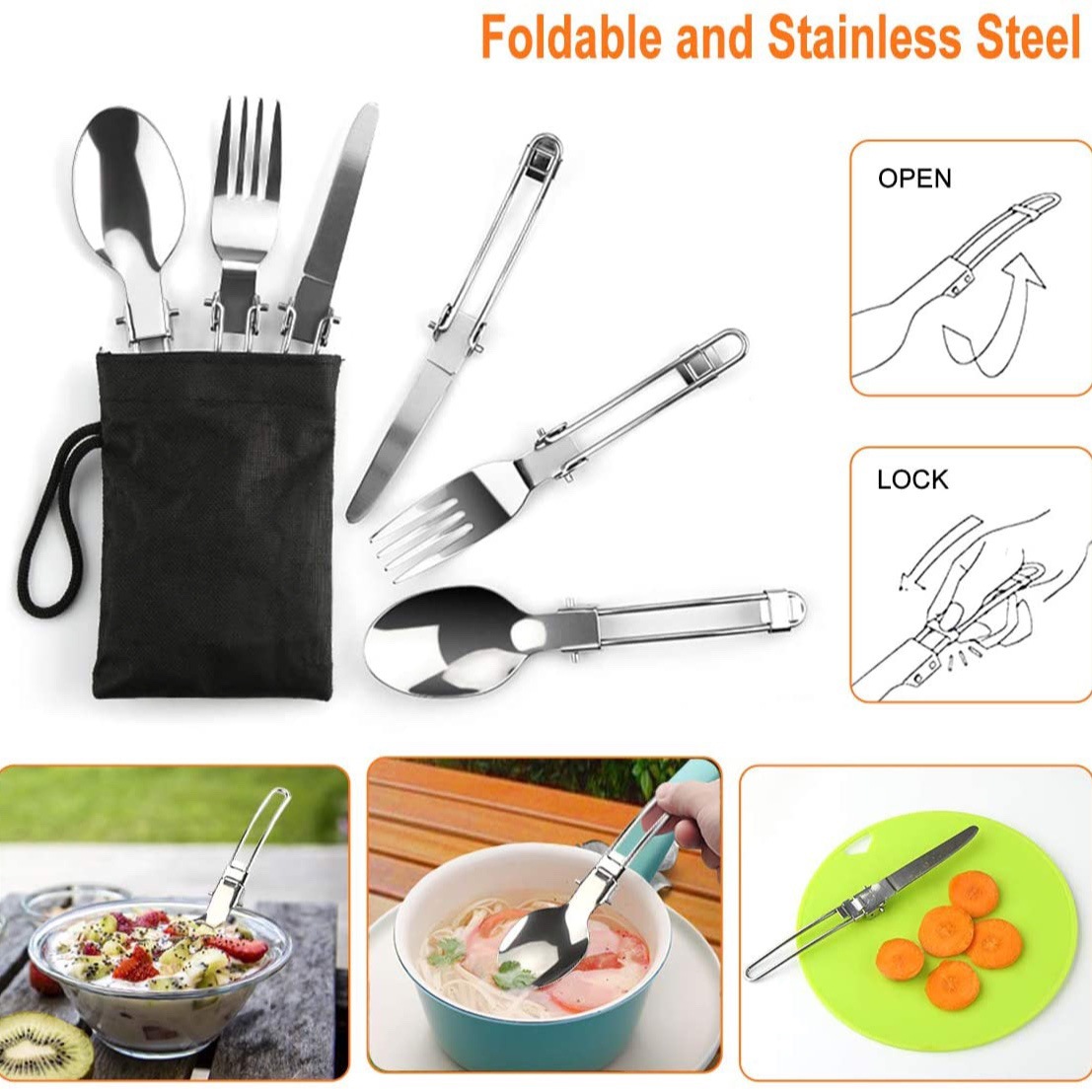 Zestaw do gotowania na kemping – Camping Cooking Set With Kettle recenzja i cena