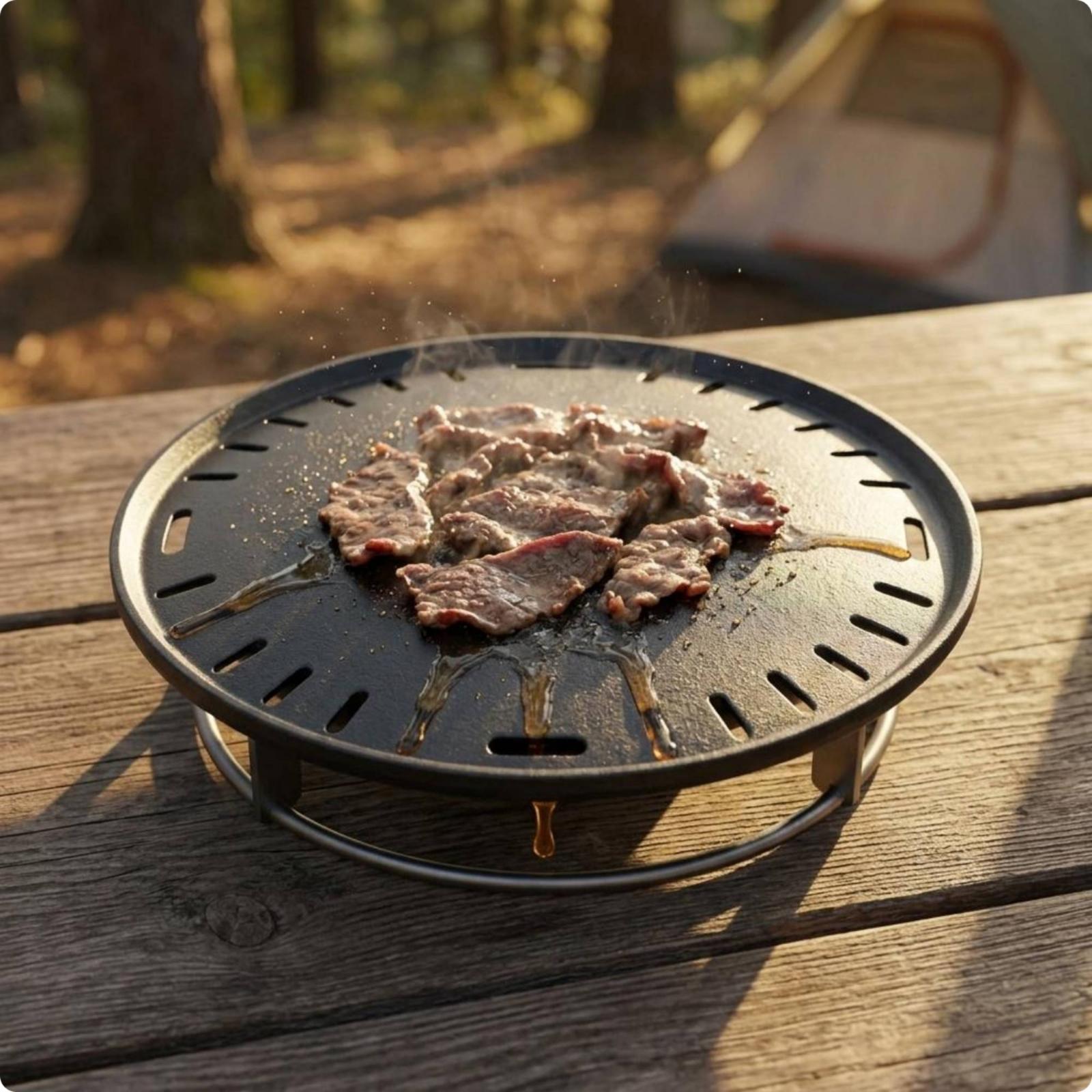 Żeliwna owalna patelnia grillo – Skillet Cast Iron Camp recenzja i cena