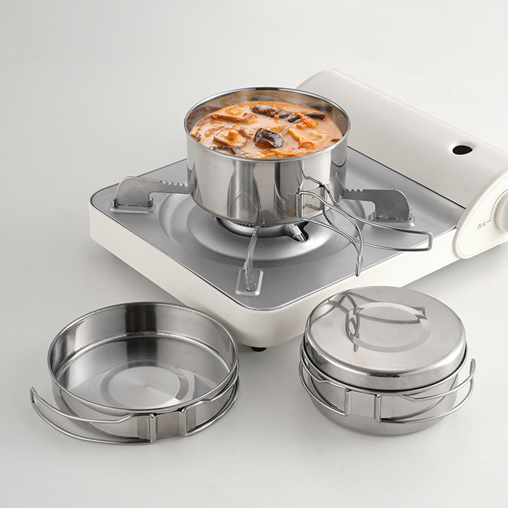 1 zestaw naczyń kuchennych ze  – Camping Cooking Pan Set recenzja i cena
