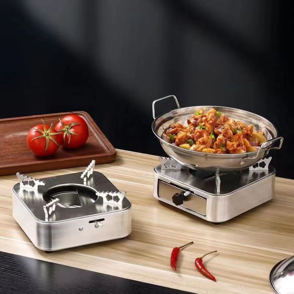 Przenośna kwadratowa kuchenka  – Camping Cooking Unit recenzja i cena