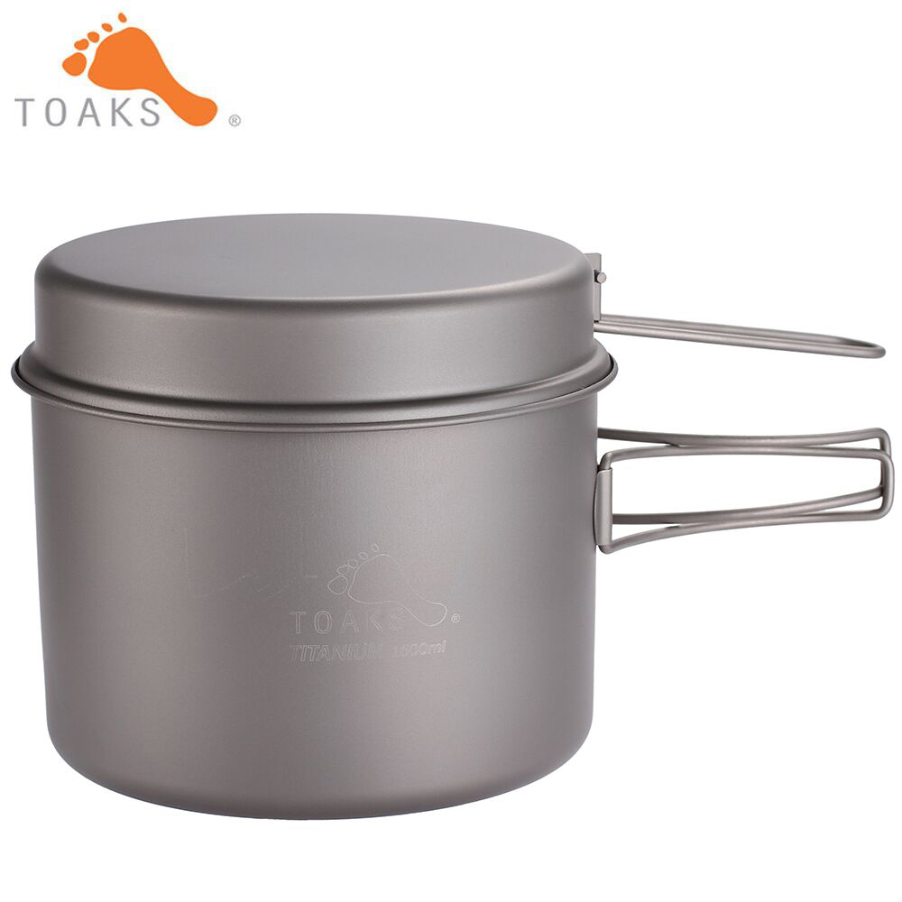 TOAKS zestaw garnków ultralekk – Camping Cooking Pan Set recenzja i cena