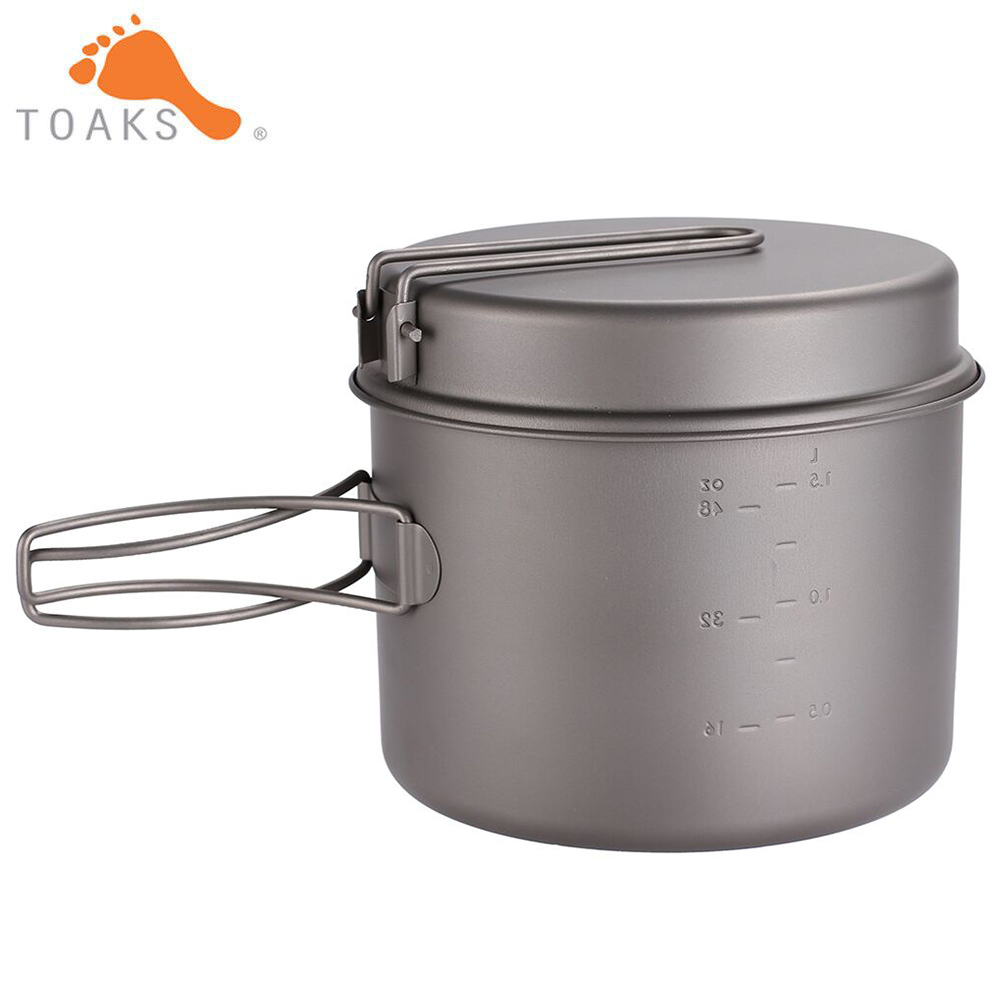 TOAKS zestaw garnków ultralekk – Camping Cooking Pan Set recenzja i cena