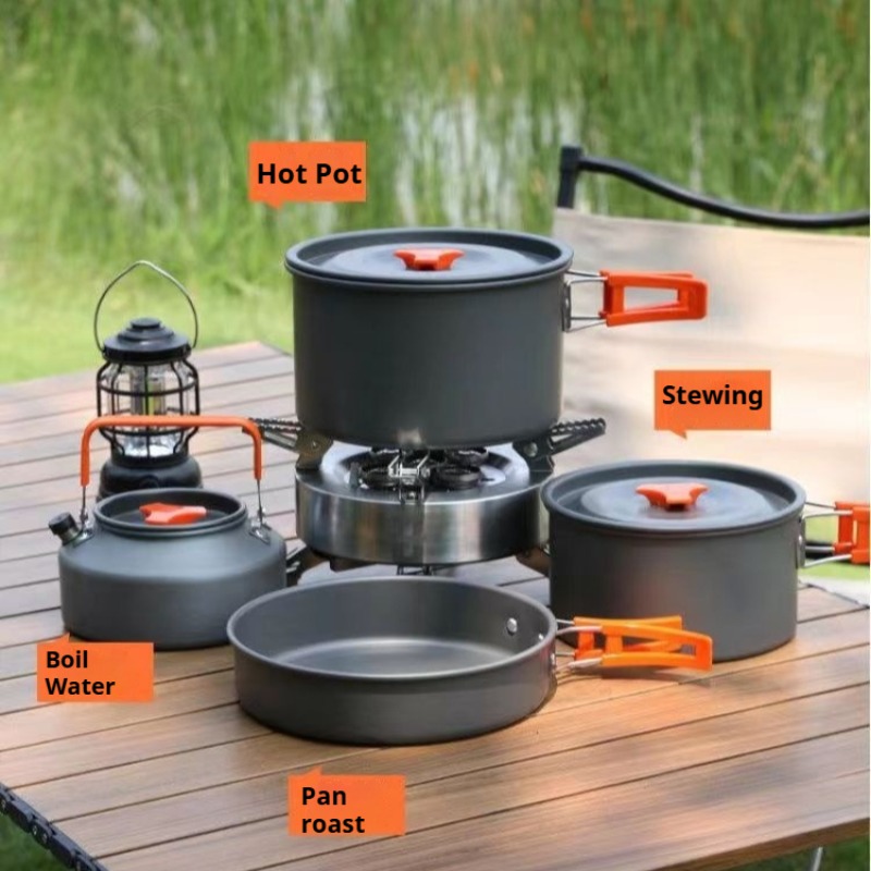 Przenośny garnek o dużej pojem – Camping Cooking Pot Large recenzja i cena