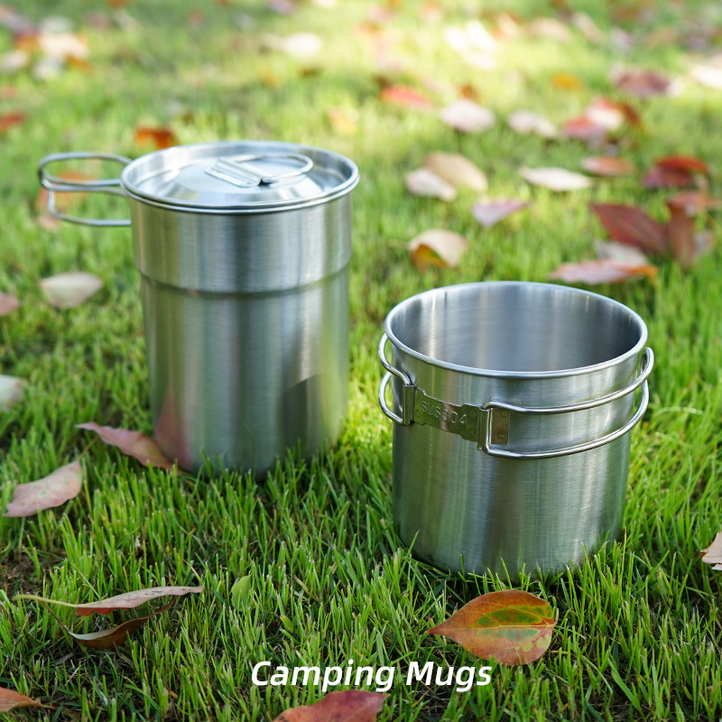 2 szt./zestaw Czajnik Kempingo – Camping Cooking Set With Kettle recenzja i cena