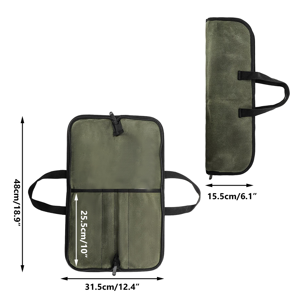 Torba na noże z woskowanego pł – Camping Cooking Bag recenzja i cena