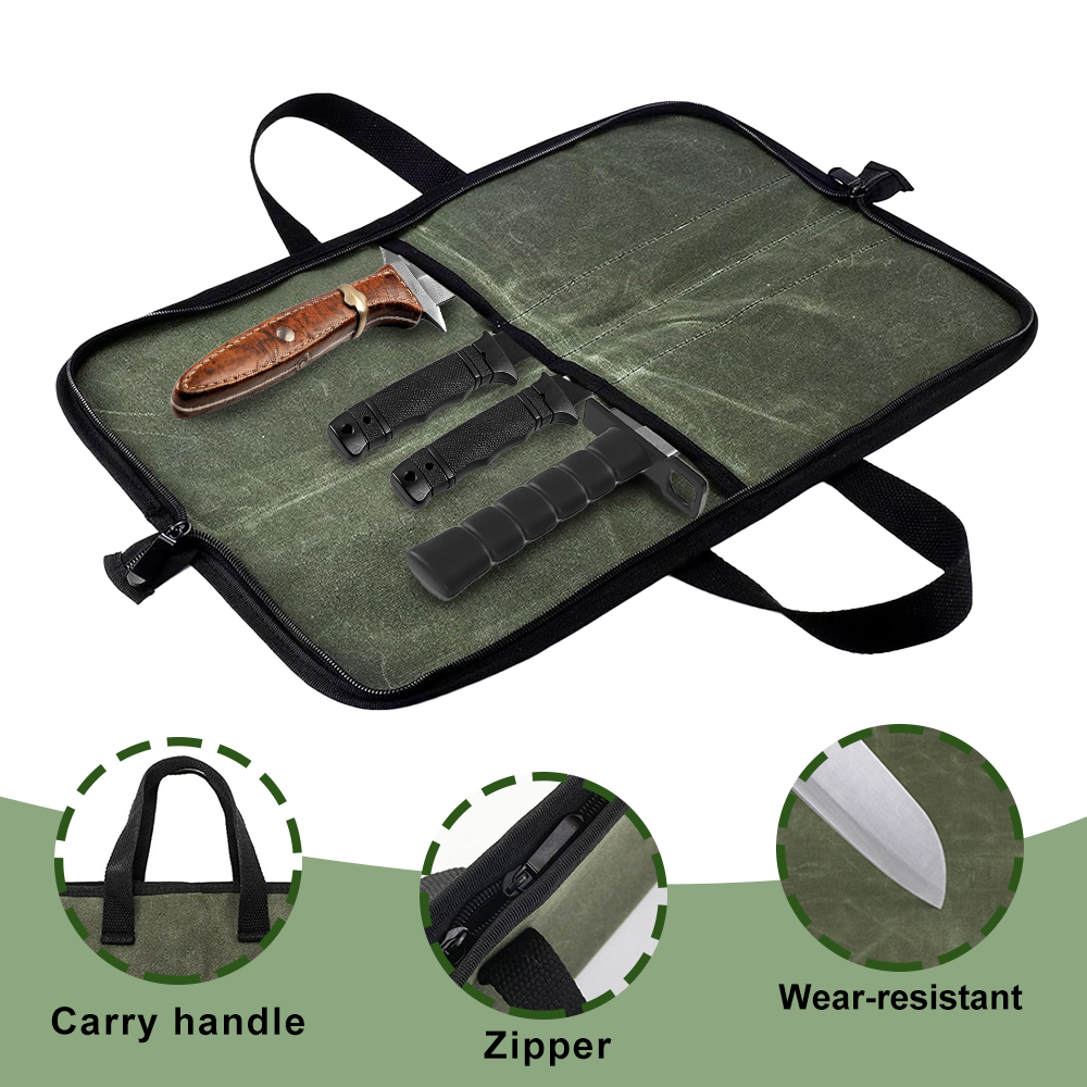 Torba na noże z woskowanego pł – Camping Cooking Bag recenzja i cena