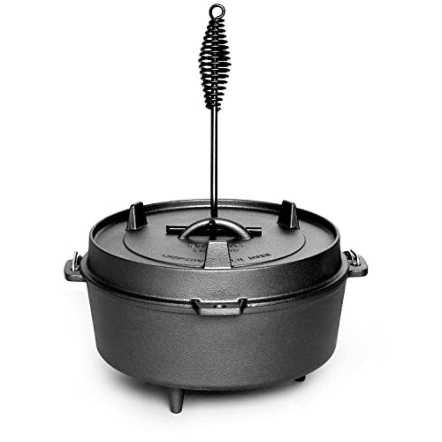 Wstępnie przyprawiony żeliwny  – Skillet Cast Iron Camp recenzja i cena