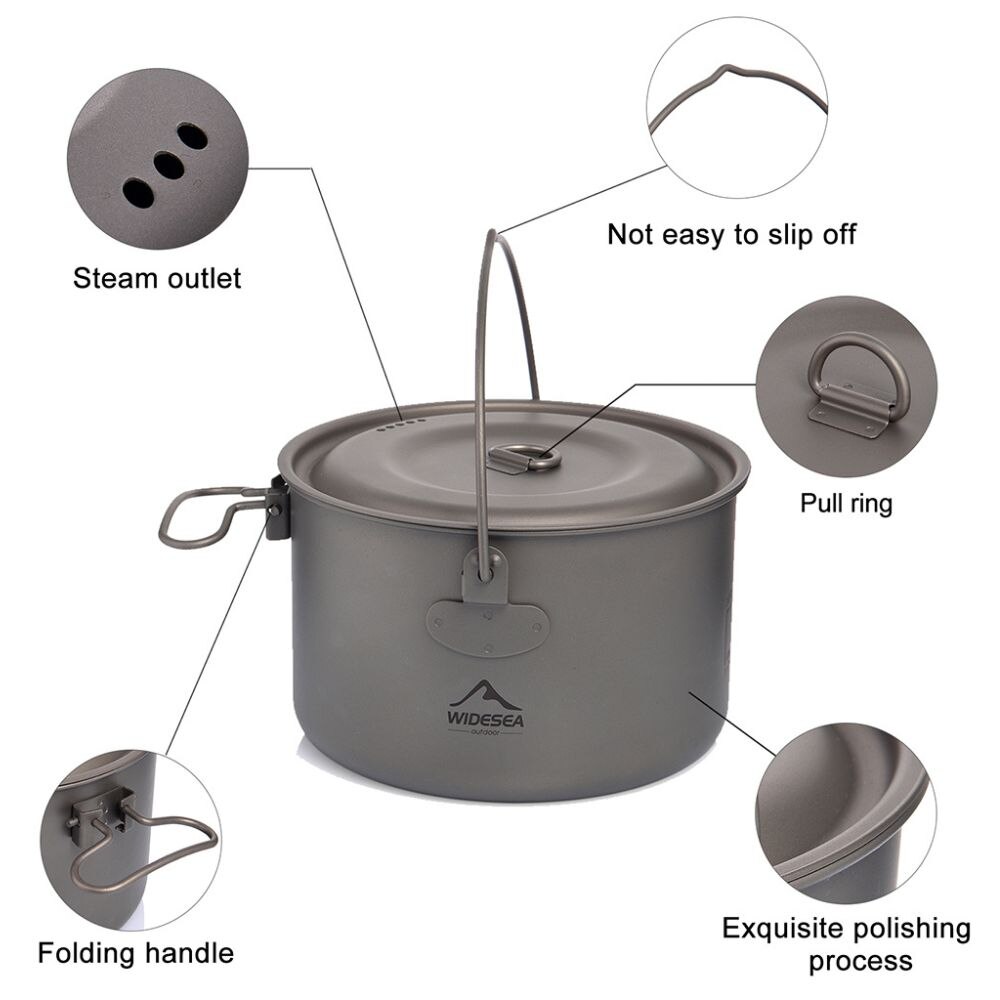 Widesea Camping zastawa stołow – Camping Cooking Ware Set recenzja i cena