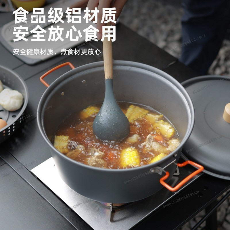 Garnek do gotowania na zewnątr – Camping Cooking Pot Large recenzja i cena