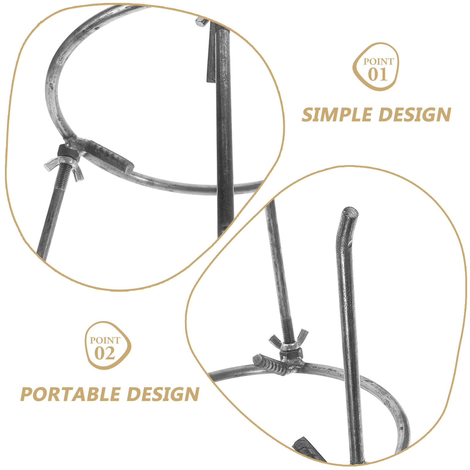 Stojak trójnożny z stali węglo – Camping Cooking Fire Pit recenzja i cena