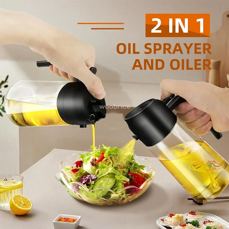 Spryskiwacz do oliwy, plastiko – Camping Cooking Oil Bottle recenzja i cena