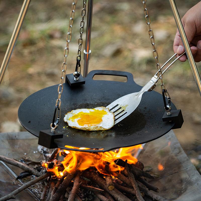 Statyw kempingowy do gotowania – Camping Cooking Fire Pit recenzja i cena