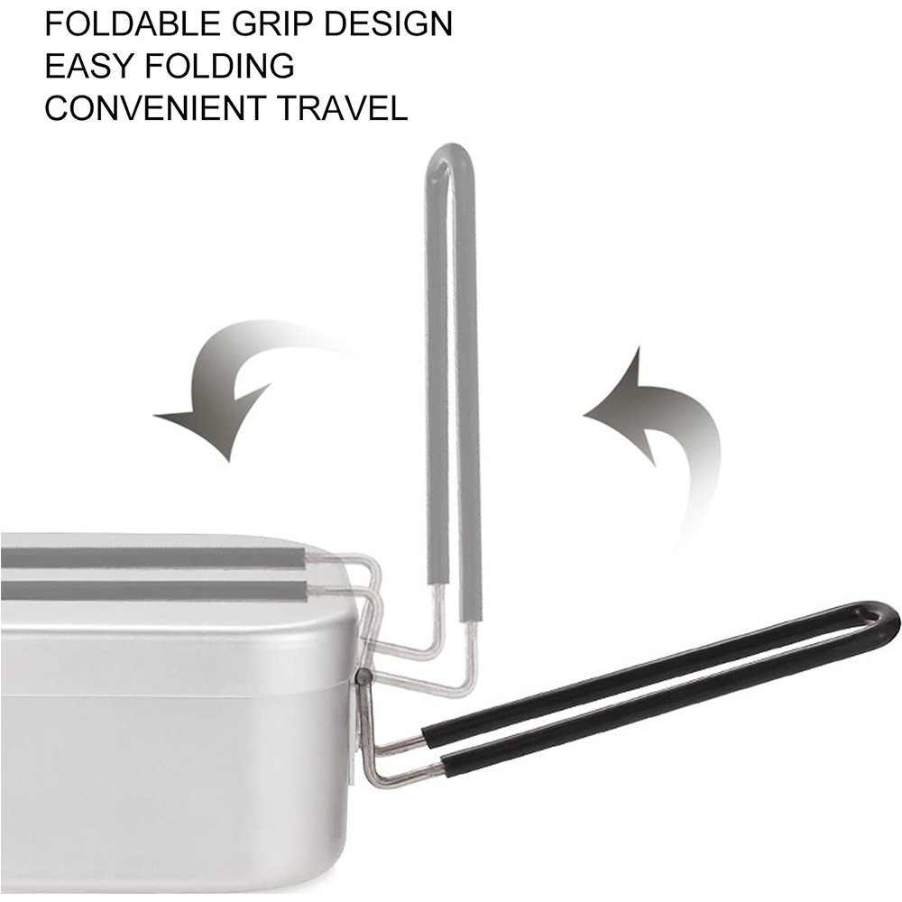 800ML Aluminiowe pudełka na lu – Camping Cooking Rack recenzja i cena