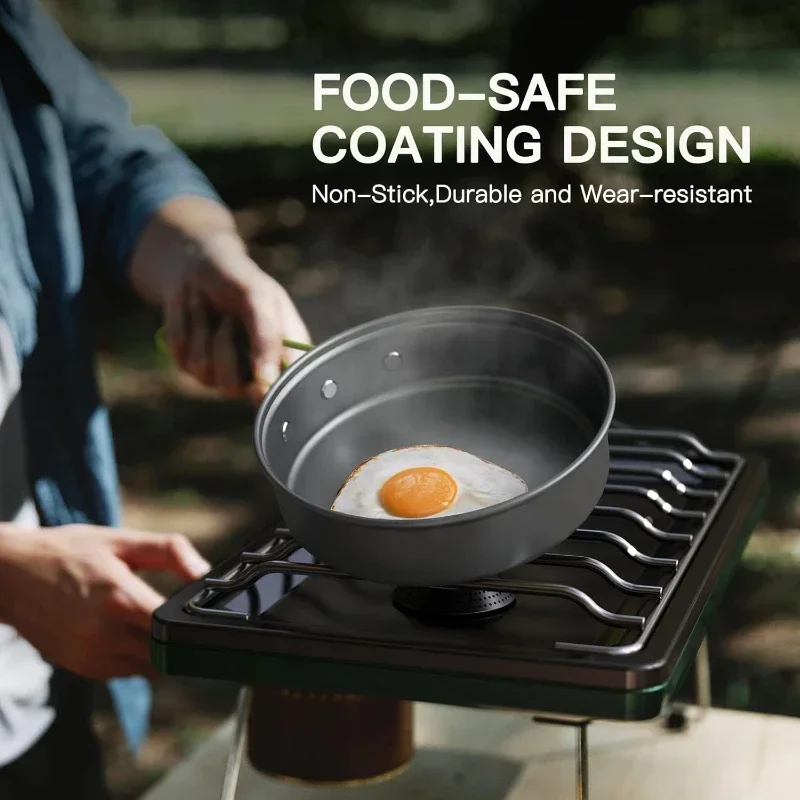 Zestaw do gotowania na kemping – Camping Cooking Set With Kettle recenzja i cena