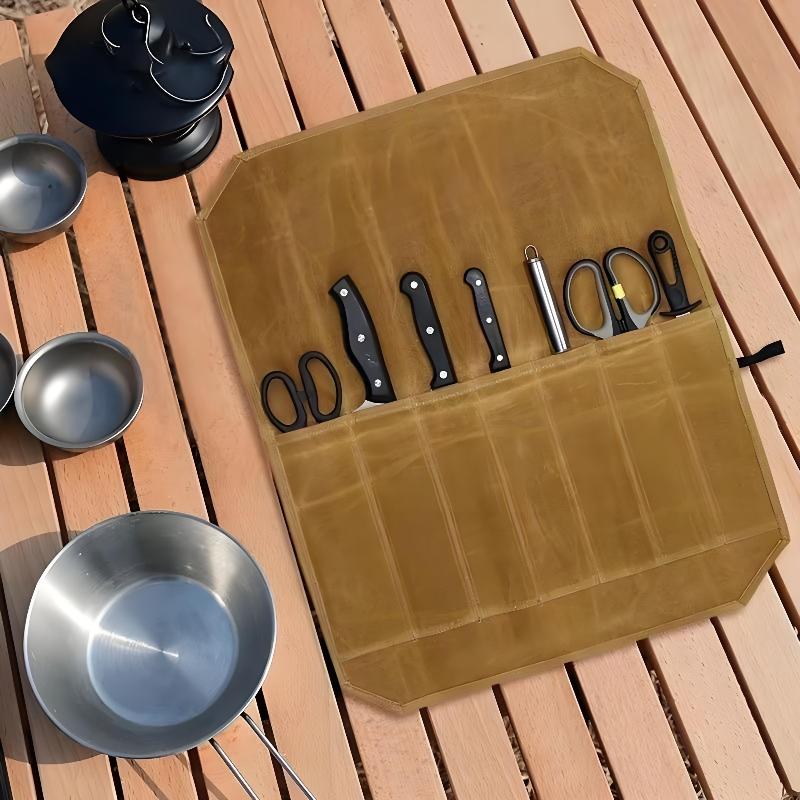 Woskowany płócienny pokrowiec  – Camping Cooking Rack recenzja i cena