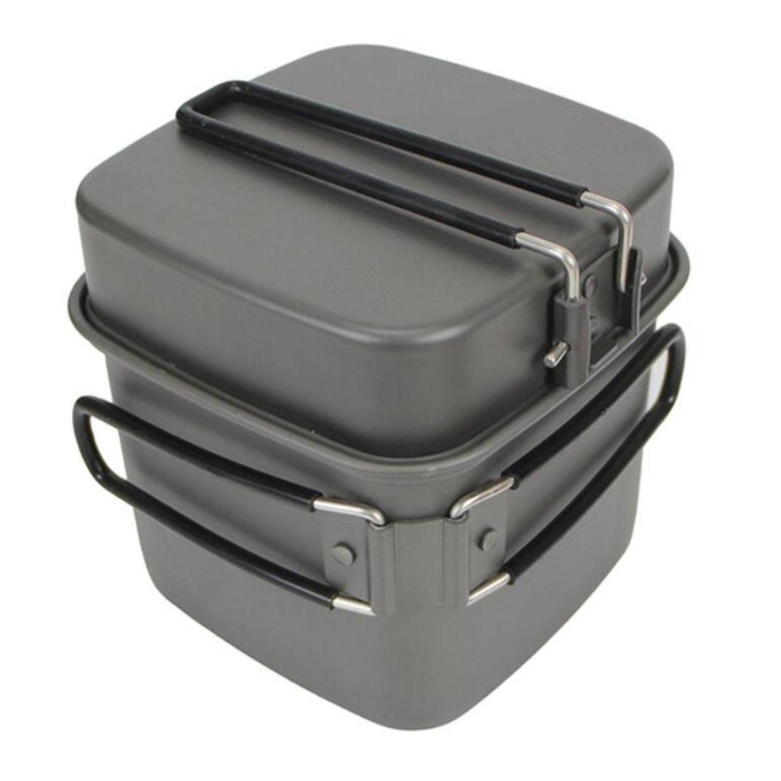 Zestaw naczyń kempingowych Pat – Camping Cooking Pan Set recenzja i cena