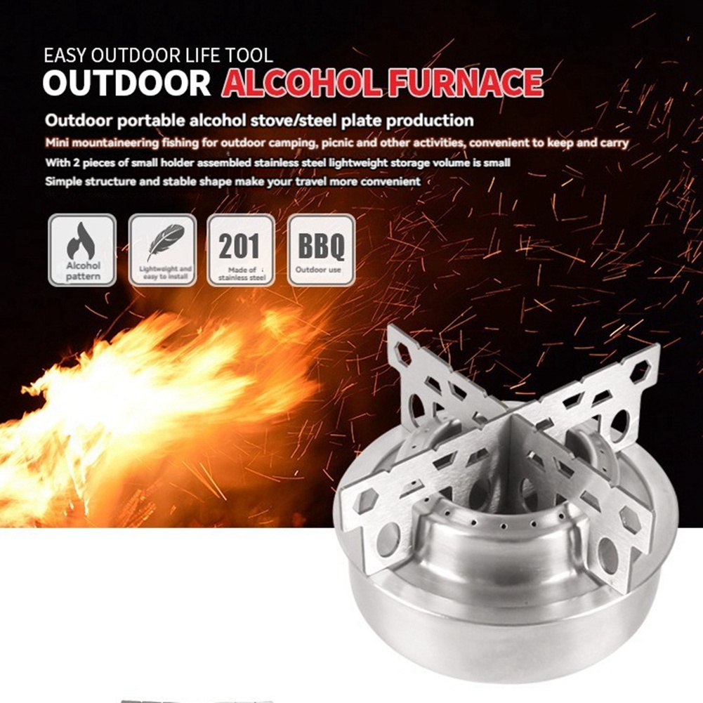 Przenośna mini kuchenka na alk – Camping Cooking Multi Tool recenzja i cena