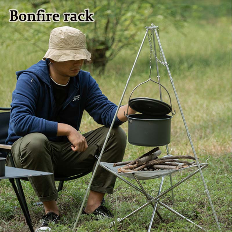 Statyw na ognisko kempingowe p – Camping Cooking Multi Tool recenzja i cena