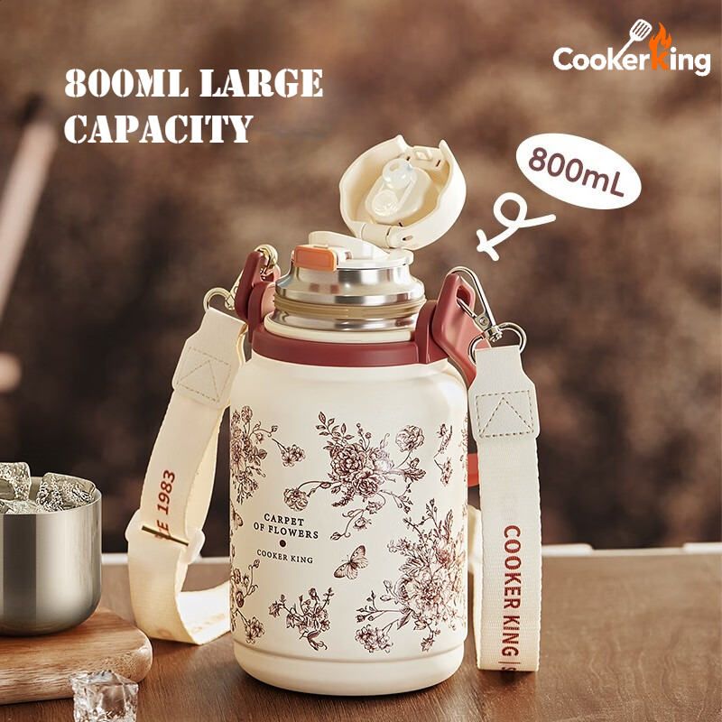 Termos ręczny COOKER KING 800M – Camping Cooking Pot Large recenzja i cena