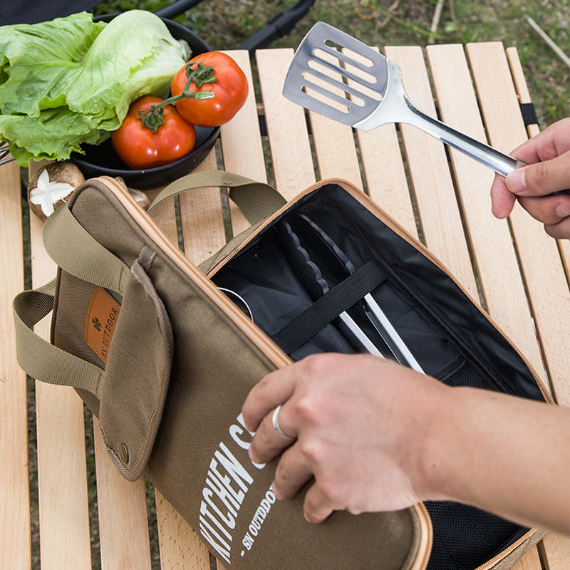 8-częściowy zestaw naczyń kuch – Camping Cooking Unit recenzja i cena