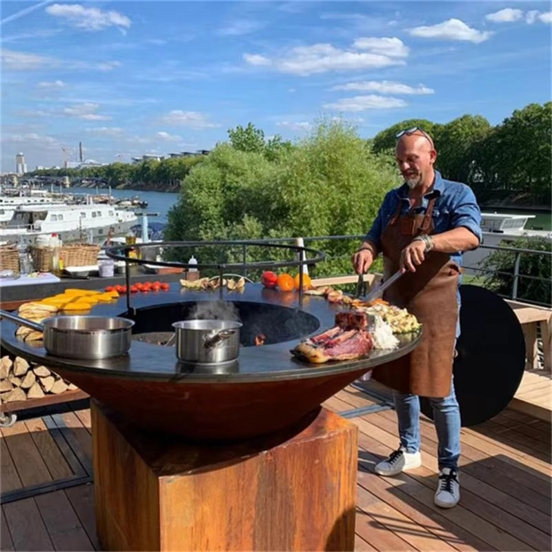 Grill do grillowania, palenisk – Camping Cooking Fire Pit recenzja i cena