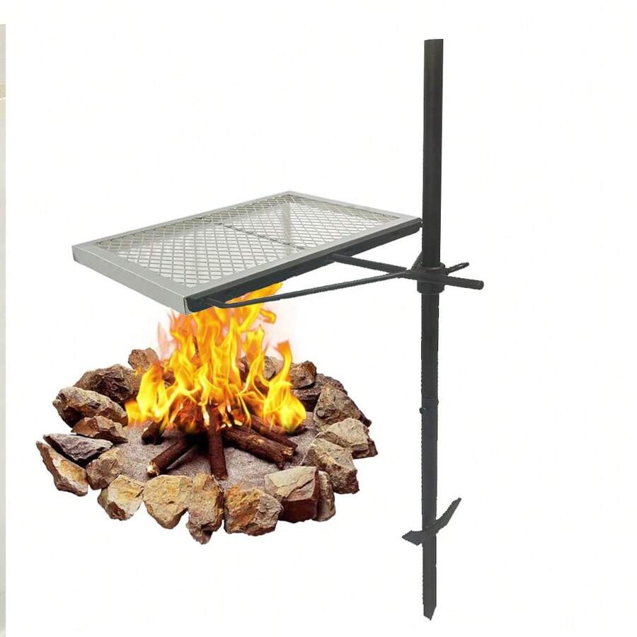360 °   Regulowany, obrotowy g – Camping Cooking Fire Pit recenzja i cena