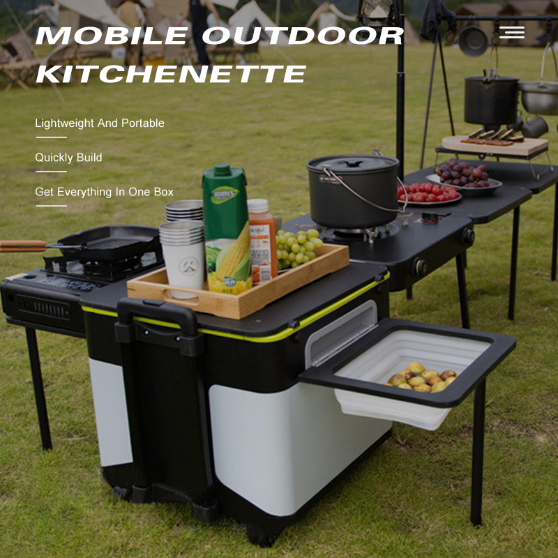 Składany pojemnik do przechowy – Camping Cooking Multi Tool recenzja i cena