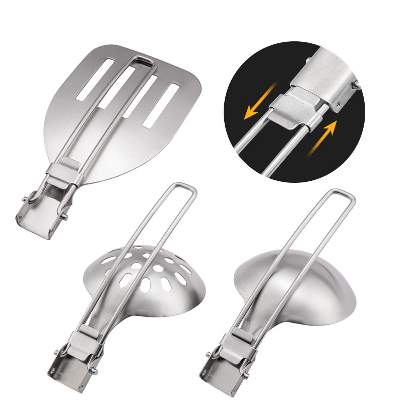 Stalowa składana łopatka kuche – Camping Cooking Options recenzja i cena