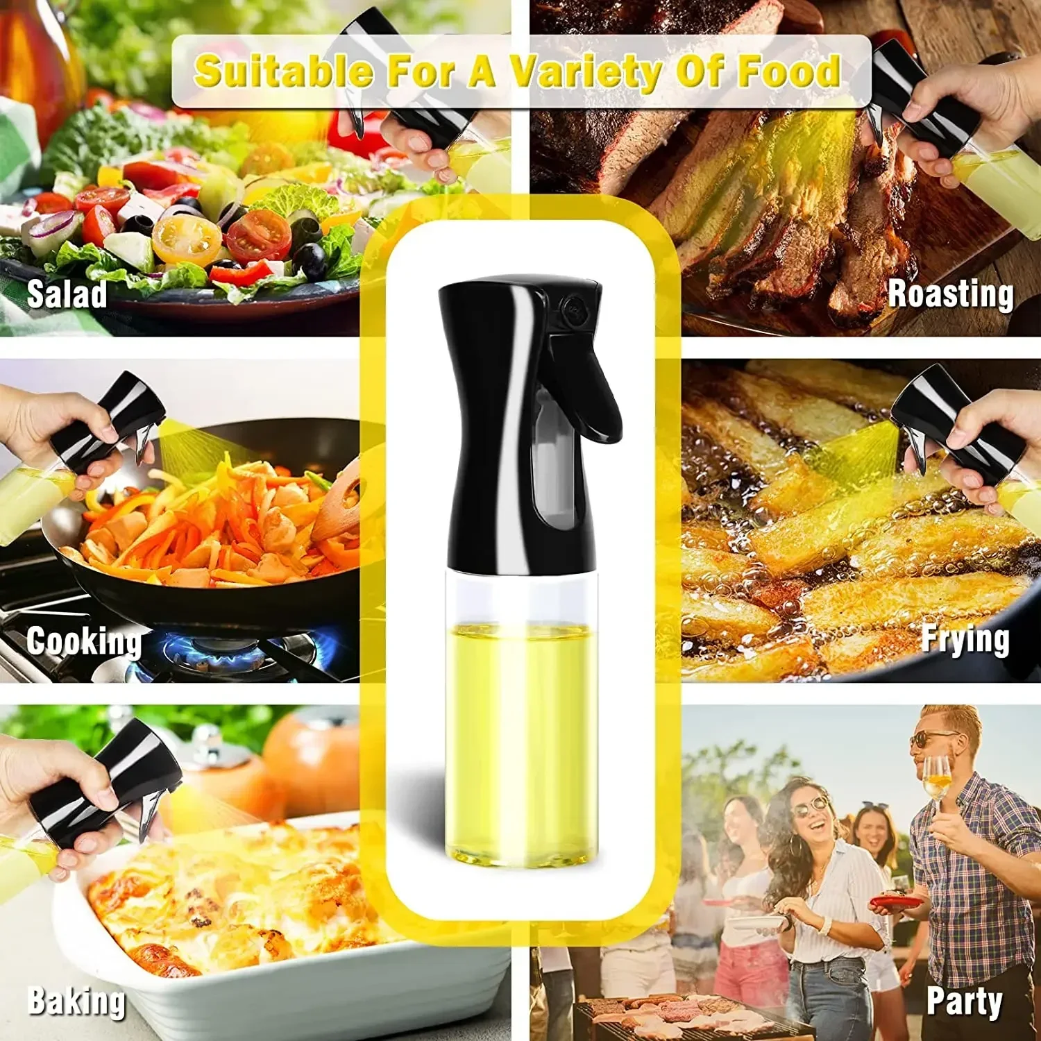 Butelka z rozpylaczem do oleju – Camping Cooking Oil Bottle recenzja i cena