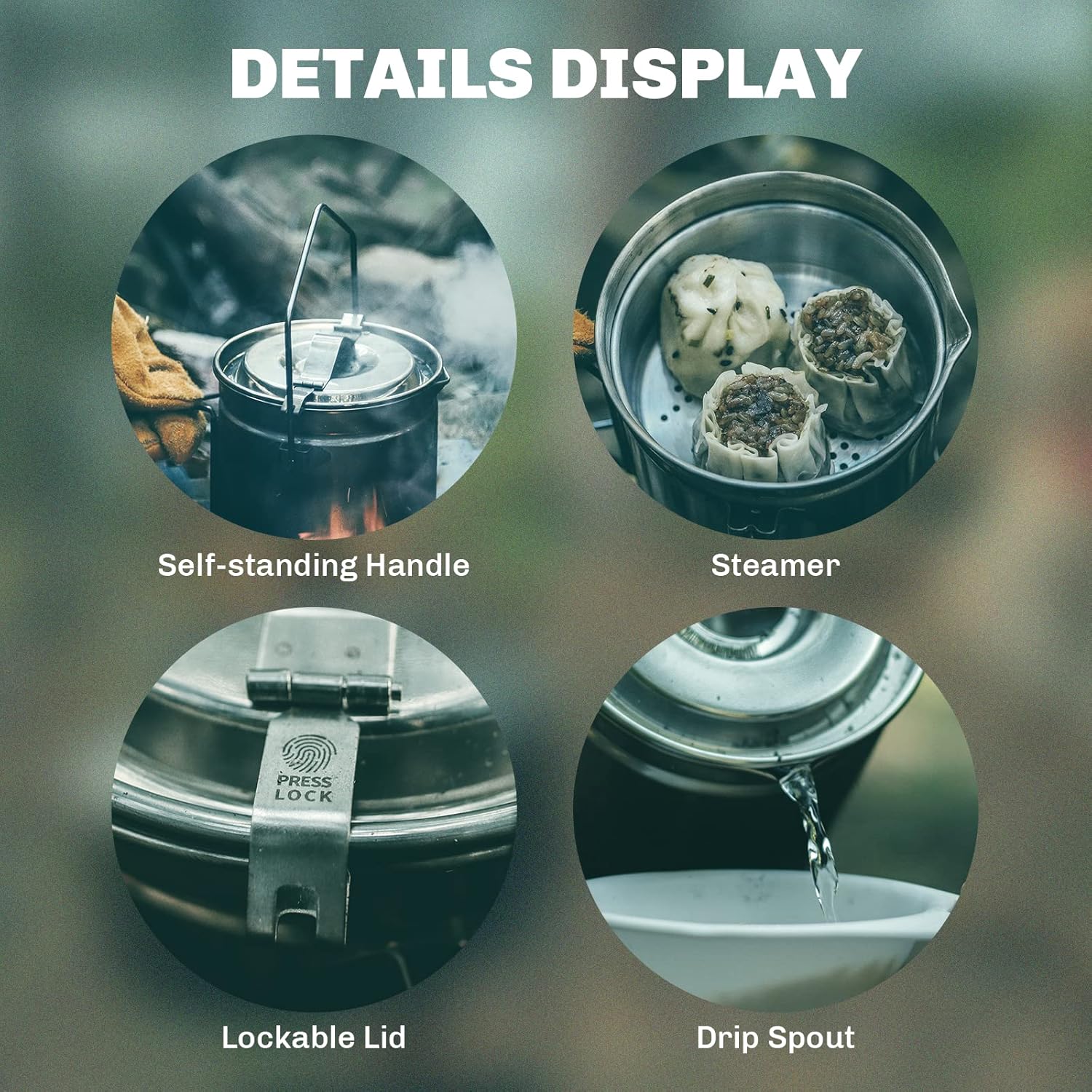 Ognisty garnek do gotowania na – Camping Cooking Unit recenzja i cena