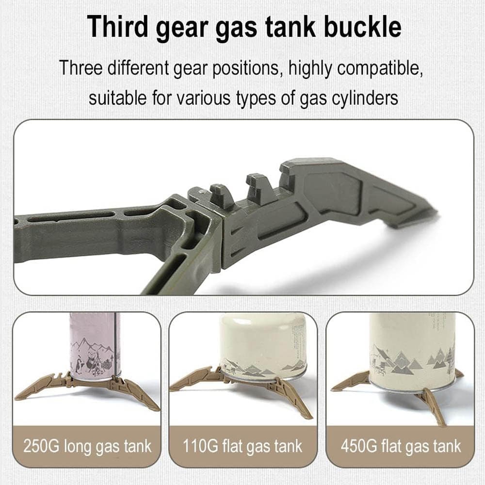Składany uchwyt na zbiornik pa – Camping Cooking Equipment Gas recenzja i cena
