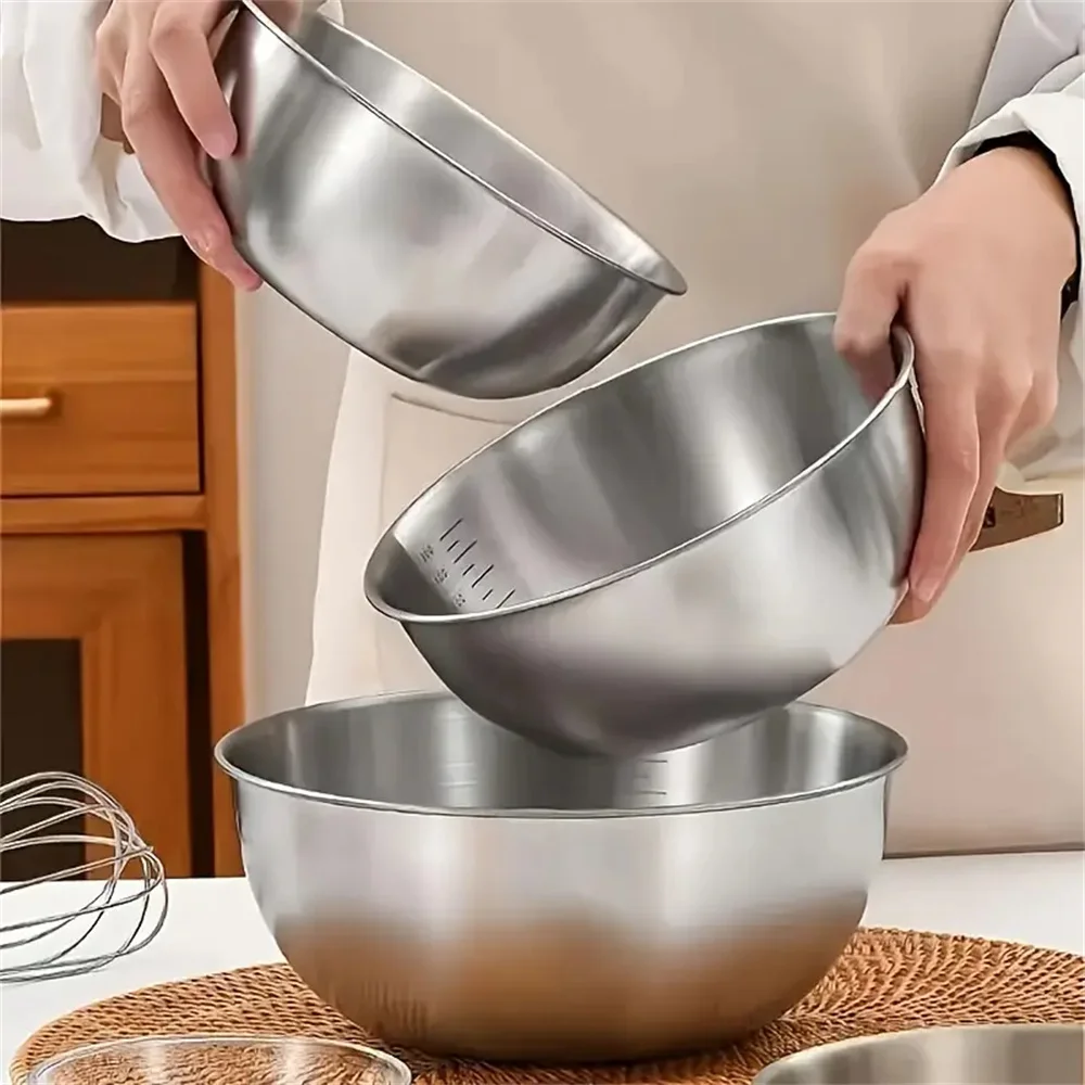 Zestaw 1-3 misek ze stali nier – Camping Cooking Pan Set recenzja i cena
