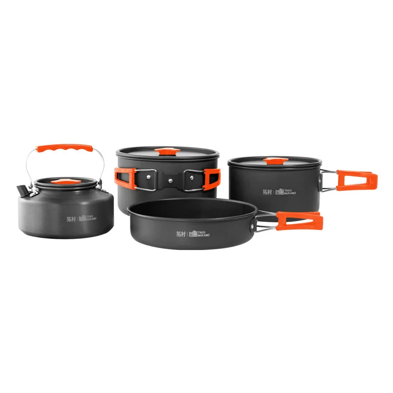 Zestaw naczyń kempingowych do  – Camping Cooking Ware Set recenzja i cena