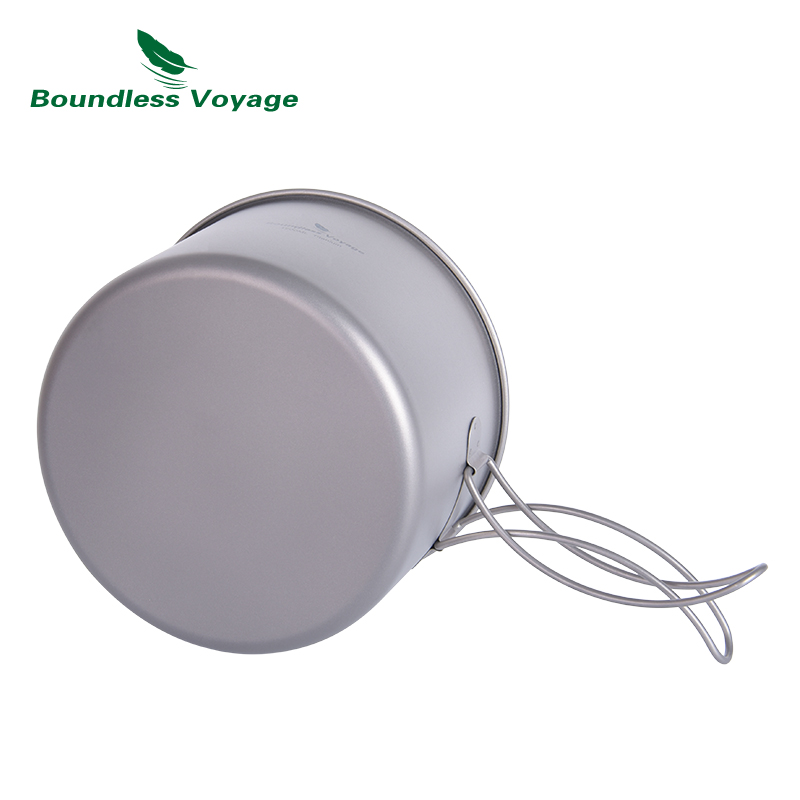 Bezgraniczna podróż Tytanowy g – Camping Cooking Ware Set recenzja i cena