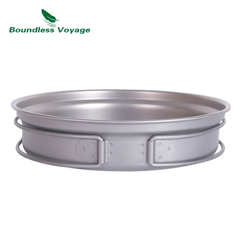 Bezgraniczna podróż Tytanowy g – Camping Cooking Ware Set recenzja i cena