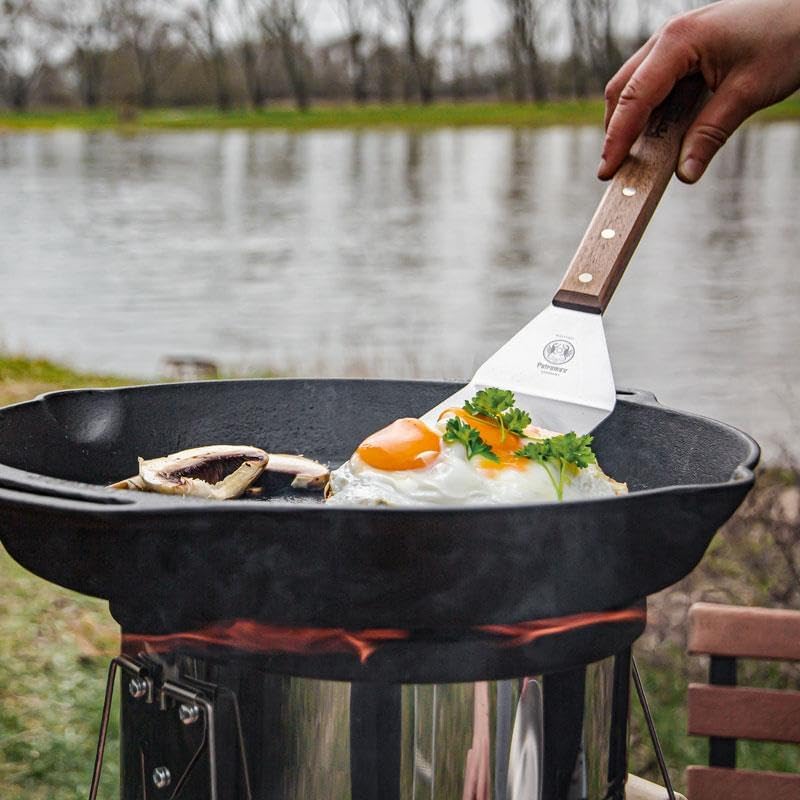 14-calowa patelnia żeliwna, ws – Skillet Cast Iron Camp recenzja i cena