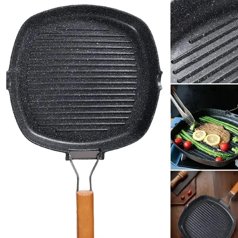 Kwadratowa patelnia grillowa d – Skillet Cast Iron Camp recenzja i cena
