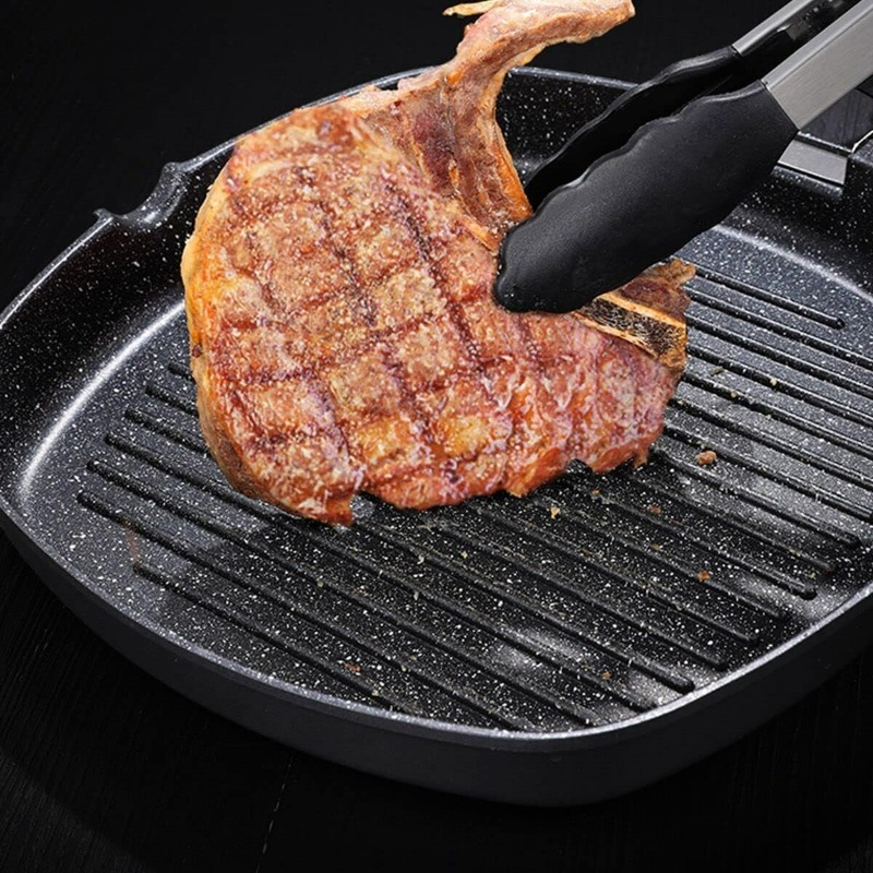 Kwadratowa patelnia grillowa d – Skillet Cast Iron Camp recenzja i cena