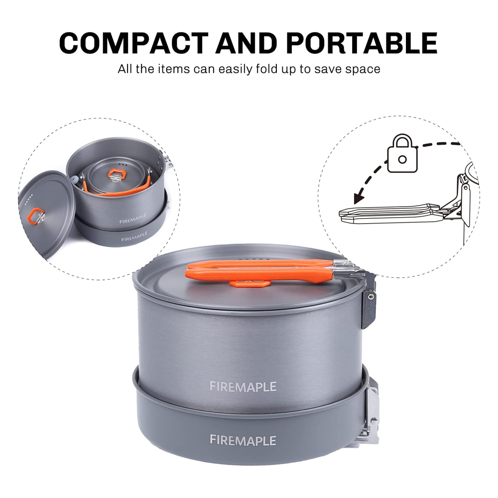 Fire Maple garnków Camping pie – Camping Cooking Ware Set recenzja i cena