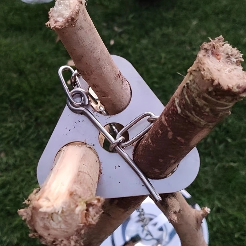 1 Zestaw naczyń turystycznych  – Camping Cooking Rack recenzja i cena