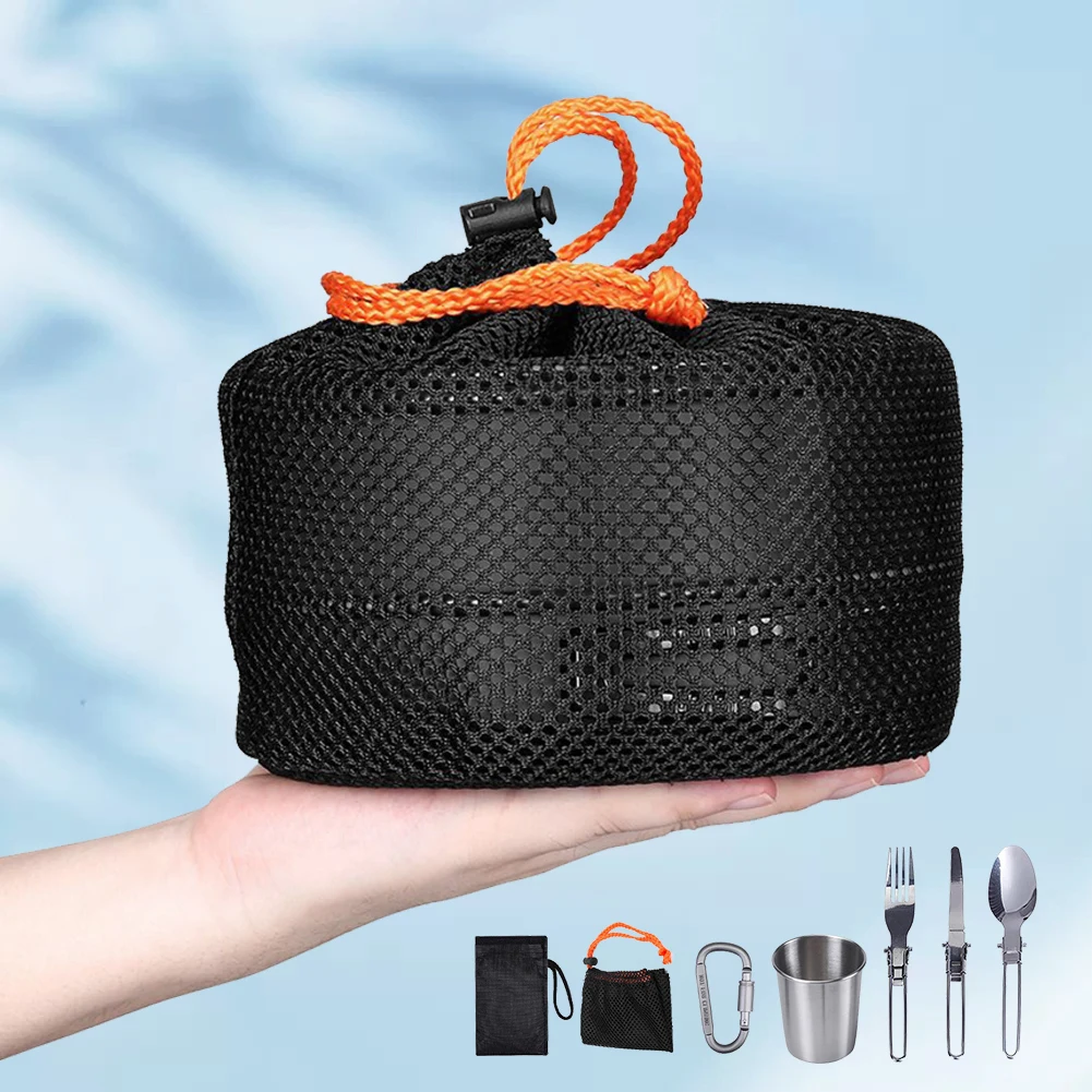 Zestaw naczyń kempingowych Cza – Camping Cooking Set With Kettle recenzja i cena