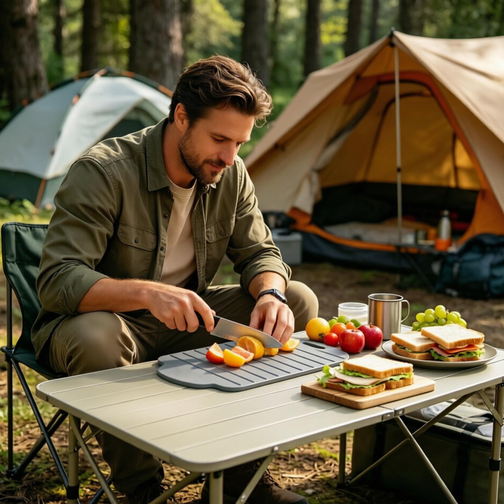Silikonowa deska do krojenia d – Camp Cutting Board recenzja i cena