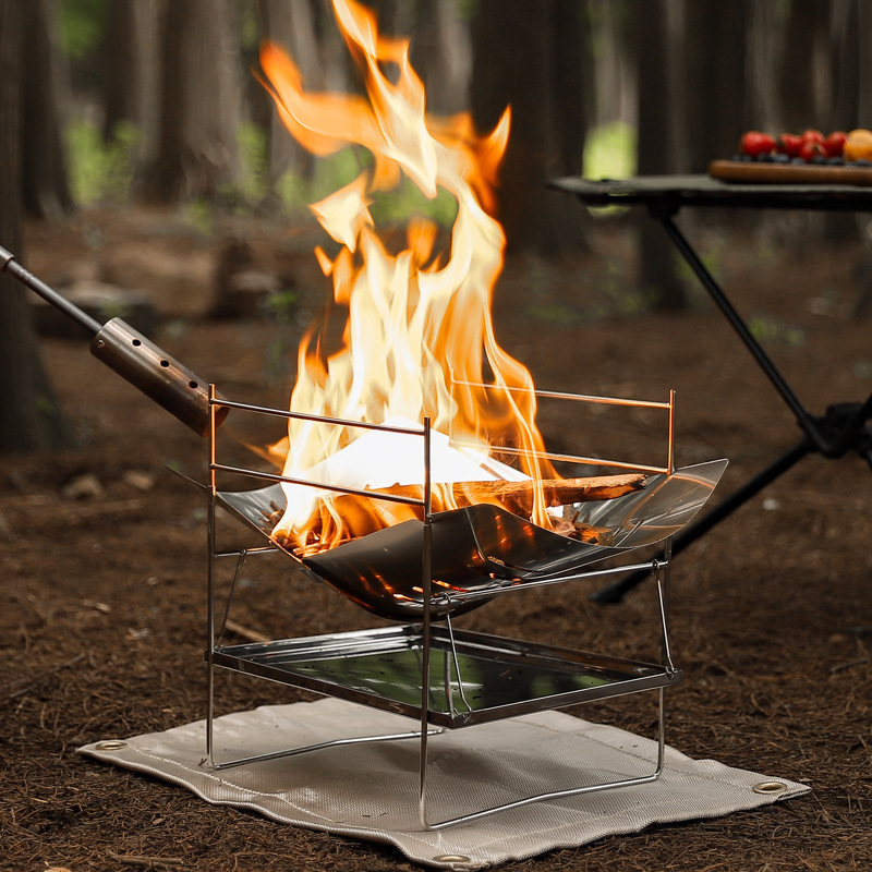 Kuchenka kempingowa opalana dr – Camping Cooking Fire Pit recenzja i cena